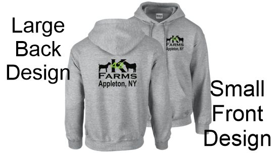 K42BoerGoatFarmDesignHoodedSweatshirts